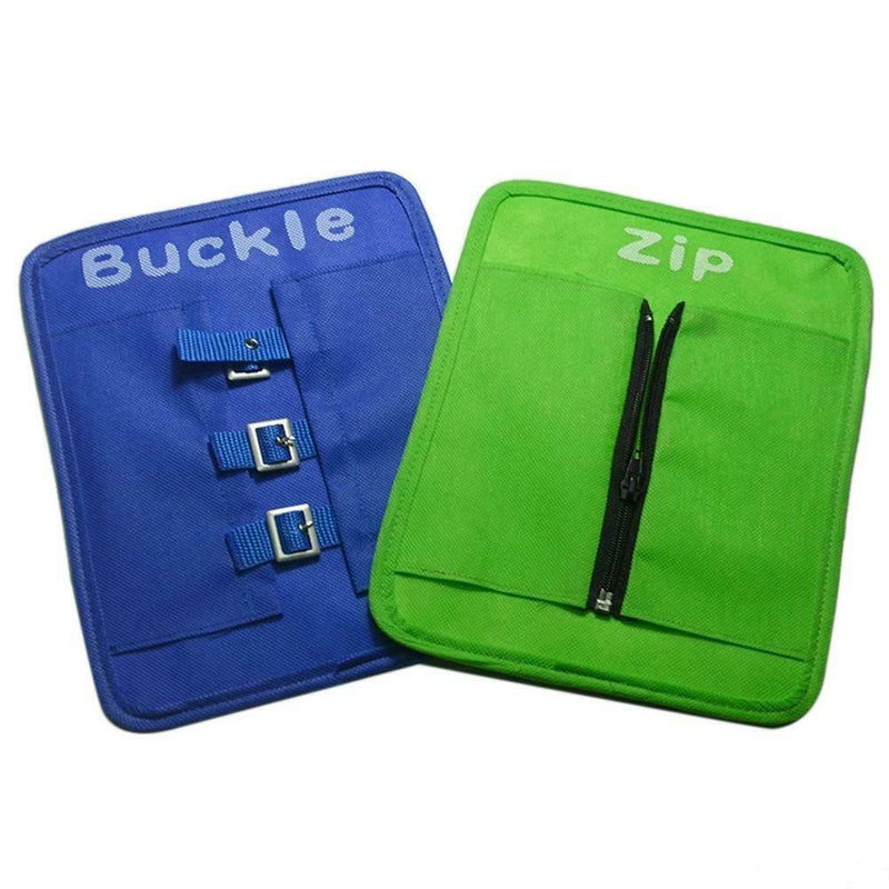 6pcs Baby Early Learning Kits Basic Life Skills Toys Learn To Dress Boards