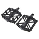 9/16 in Bike Pedals Ultra-Light Alloy Cycling Treadle Universal BLACK A