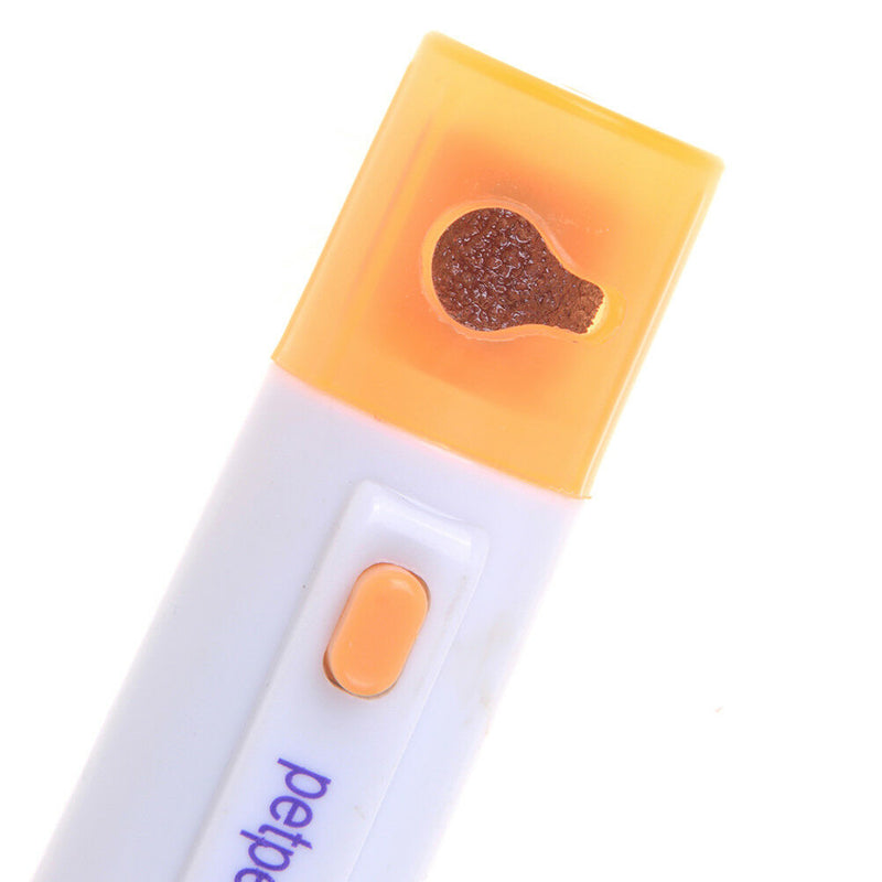 Electric pet dog cat pedicure grinder clipper claw toe nail trimmer kit dura â„–[