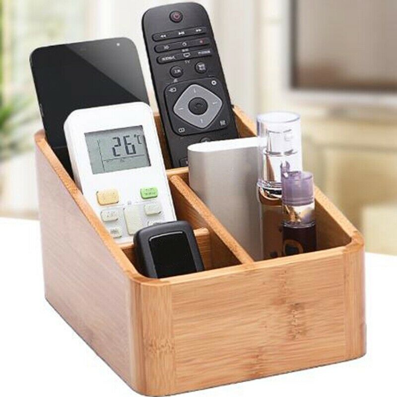 Remote Control Holder Key Collection Cosmetics Receipt Inclusion Organizer SO6X6