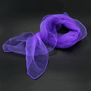 Lovely Fashion Plain Square Chiffon neck Scarf Head Scarves 70 cm x 70cm (L D1T5