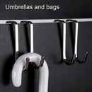 Drilling Free Kitchen Bathroom Office Stainless Steel Home S Shaped Hook Bedroom