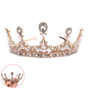 Baroque Crystal Rhinestone Wedding Crown Headband Bridal Tiara Party Queen G Kw