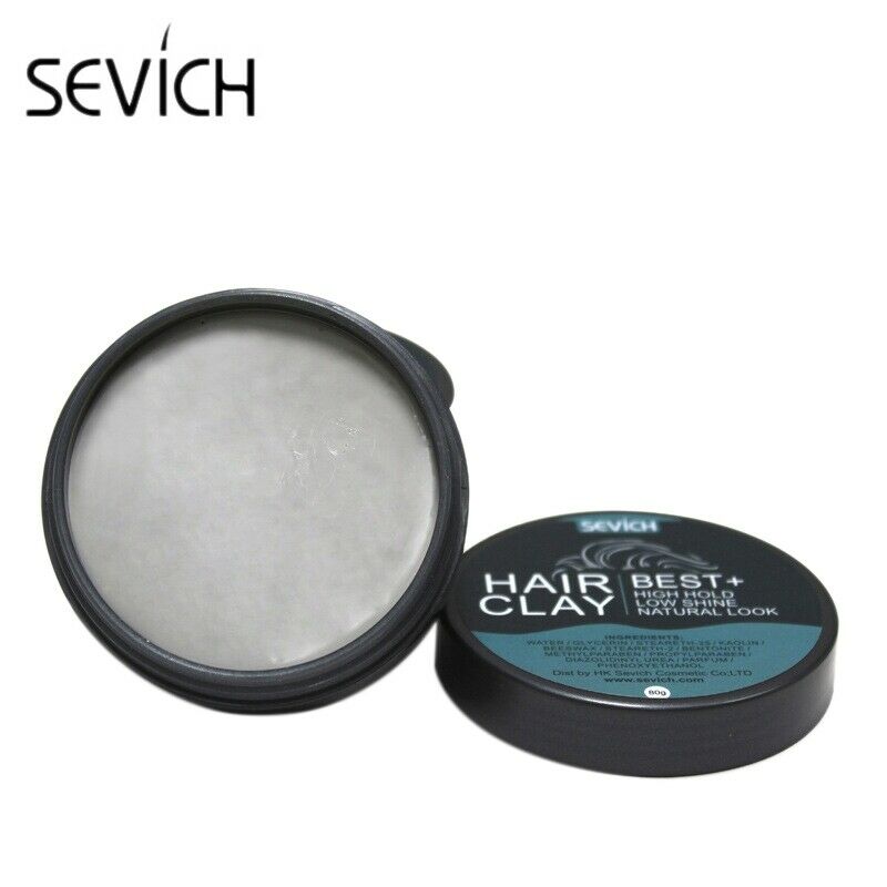Sevich Hair Clay High Hold Low Shine Hair Wax Natural Look For Man Make Fas B1S3