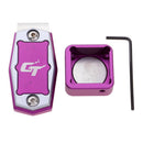 Magnetic Billiard Chalk Holder Pool Cue Sticks Accessory with Clip Purple