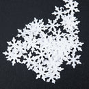 6pcs Christmas Holographic Snowflake Nail Art Glitter Sequins Nail Decoration