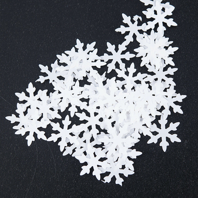 6pcs Christmas Holographic Snowflake Nail Art Glitter Sequins Nail Decoration