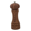 Wood Grain Pepper Grinder Herb Spice Mill Shaker Stainless Steel Core 6inch