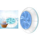 Ultrasonic Turbine Washing Machine Mini Tub Laundry Washer for Dorms Blue