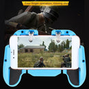 H5 Mobile Gaming Game Pad Controller Joystick w/Cooler Cooling Fan for PUBG