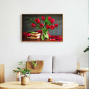Diamond Painting Red Rose Full Round Rhinestone Picture DIY 40x30cm (c1031)