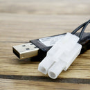 7.2V 250mA USB Charging Charger Cable Ni-Cd Ni-MH AA Battery Pack with Plug bs