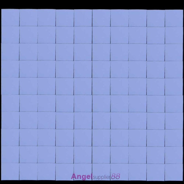 100Pcs 10x10x1mm Silicon Thermal Pad Heatsink Conductive Insulation Paste
