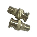 10pcs Connector F Jack Female to BNC Plug Male RF Coaxial Cable Adapter