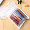 100 Pcs/pack New Colors Gel Ink Pen refills graffiti school office supplies P1I9