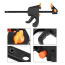 4 Inch Quick Ratchet Release Speed Squeeze Work Bar Clamp Clip for Woodwork G8U2