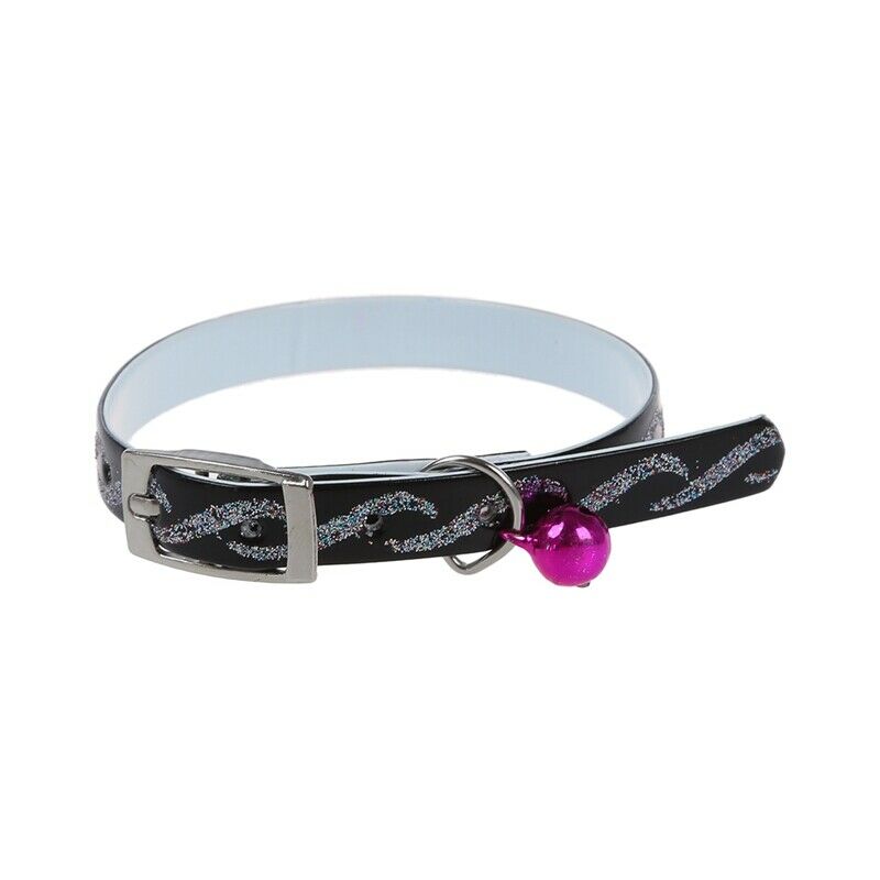 Pet Dog Cat Puppy Soft Safety Adjustable Reflective Tape Collar Necklace W/