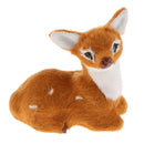 Set of 4 Artificial Mini Deer Fairy Garden Micro Landscape Garden Decoration