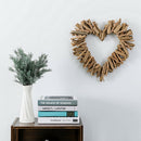 Modern Heart-shaped Driftwood Hanging Ornament Decoration Wall Decor DIY Crafts