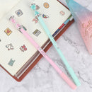 Time Hourglass Gel Pen Black Ink Pens Office Student Stationery Writing Pens OZ