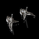 Women Simple Crystal Rhinestone Elegant Ear Stud Earrings Intriguing