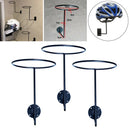 3x Wall Mounted Helmet Display Holder Stand Hook Coats Hats Caps Rack Hanger