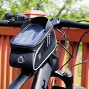 Bike Handlebar Pannier Phone Holder Case Cycling Head Tube Touchscreen Bag