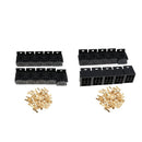 20 Pieces Automotive 5 Pin Terminal Socket Bracket with Copper Terminals