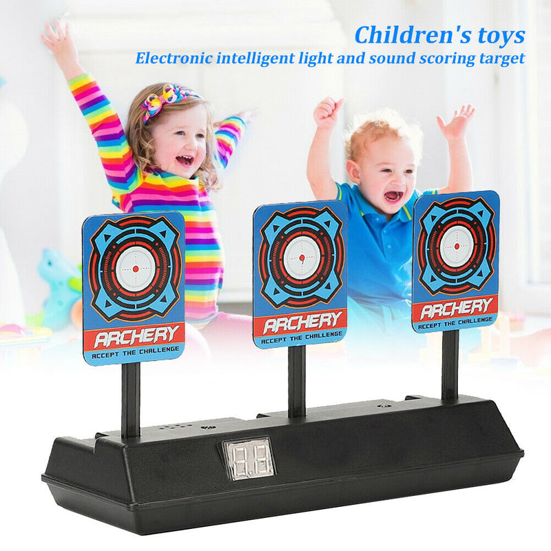 Electronic Light Sound Scoring Target Intelligent Auto Reset Scoring Toys