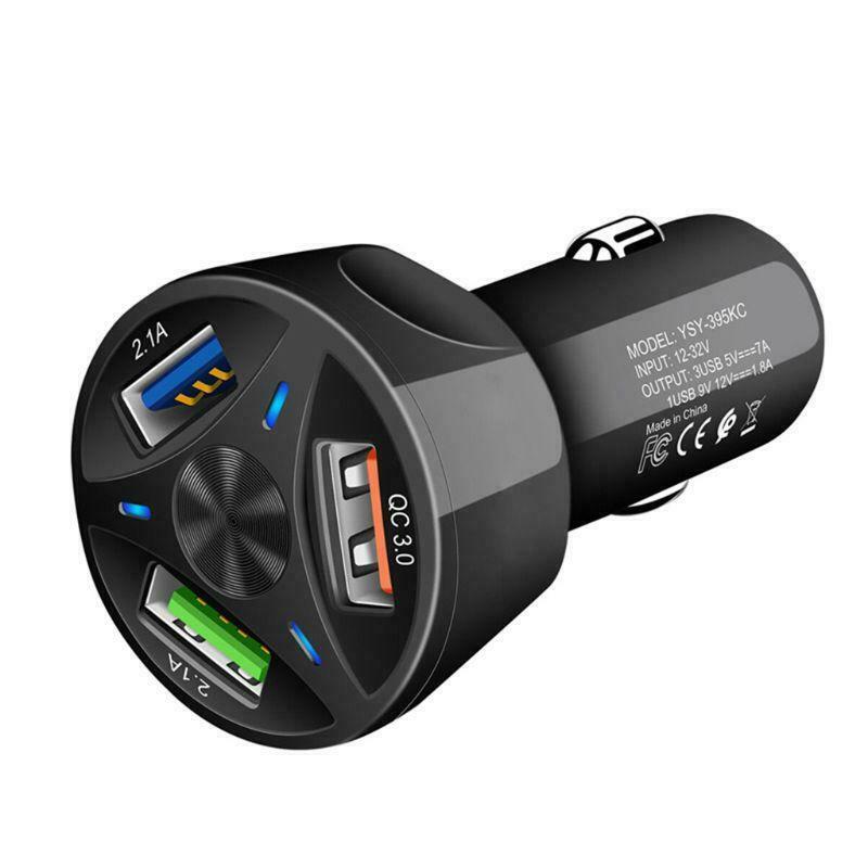 Mini 3-Port USB Car Charger Adapter for DJI Mavic Mini Drone Car Charger