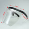 Large Full Face Shield Goggles Clear Lens Sunglasses Flat Top Wrap Visor Black