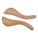 1PC Fragrant Wood Scraping Board S-shaped Wooden Scraper Massager Gua Sha BSEAU