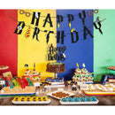 Wizard Glasses and Necktie, Cake and Cupcake Toppers, Wizard Birthday Banner