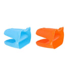 2pcs Silicone Hot Pot Holder Oven Pinch Mitt Glove Protective Finger Grip