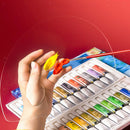 Transparent Paint Palette Acrylic Paint Tray Easy Clean Art Palette for DIY Art