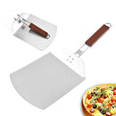 1pc Stainless Steel Pizza Peel Shovel Spatula Cake Lifter Paddle Baking Tray