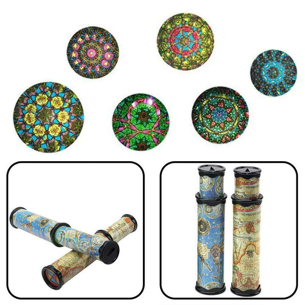 Rotating Magic Kaleidoscope-Adjustable Focus & Colourful Puzzle Toys For Kids