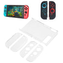 Crystal Clear Hard Protective Cover for Nintend Switch Console Joy-Con
