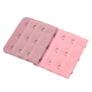 5 Pcs Lady 3 Rows Bra Back Bank Extenders Buckle Hook Khaki Dark Blue Pink