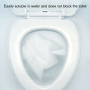 5 Pack Toilet Seat Covers Disposable Hygienic Paper F. Travel Sanitary Flushable
