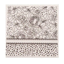 DIY Scrapbook Plastic Flower Embossing Folder Template for Album Card Tool