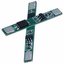 10 pcs 1S 3.7V 4A li-ion BMS PCM 18650 Battery Protection Board PCB for 186