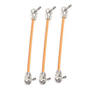 6.35mm Male to 6.35 Male Guitar Pedal Copper Braid Cable for Guitar Effect Pedal