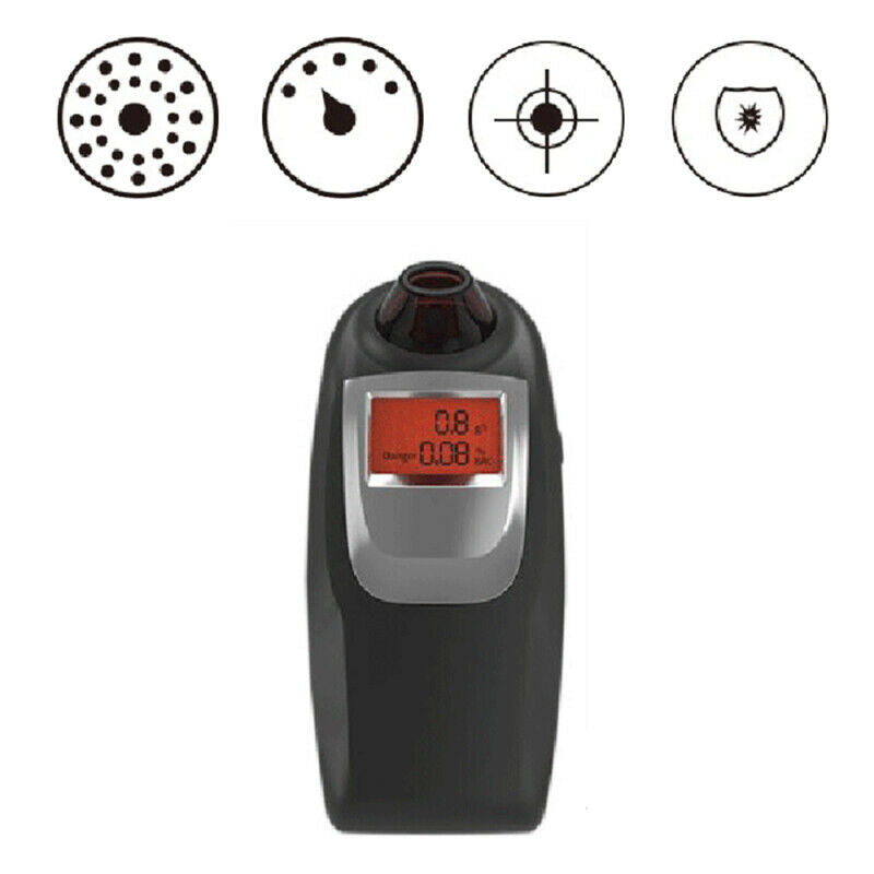 Drive Safe Digital Breath Alcohol Test Detector Portable Handheld Breath ZTY