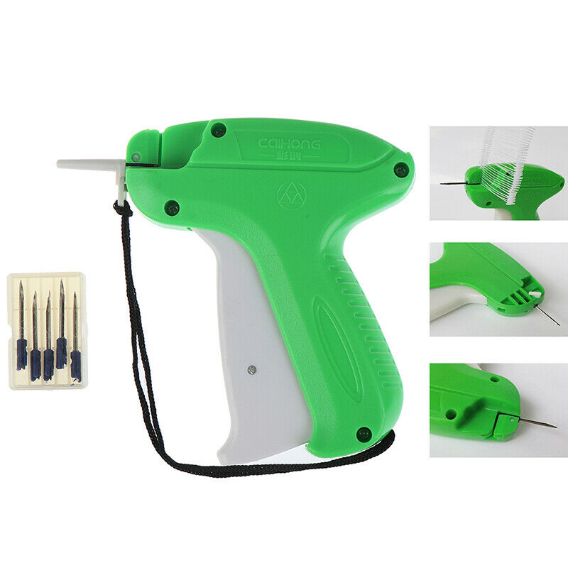 1 Set Clothes Garment Price Label Gun Tagging Tag Guns Labeller Machine F PgJ Gw