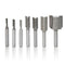 1/2" Single Flute Straight Router Bit Cutter Carpenter Woodworking 1/4*3/16
