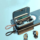F9 TWS5.0 Stereo Wireless Earbuds with Large Capacity LED Display Case
