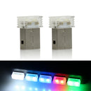 Mini Usb Led Light Night Lamp Atmosphere Wireless Car Light Foot Lamp Dc 5V