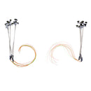 10x Building HO OO Scale Post Railway LED Street Lights