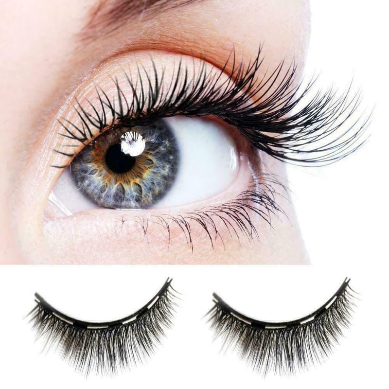 5 Pairs Magnetic Liquid Eyeliner Eyelashes Kit Natural Long Set. Quality B8L0